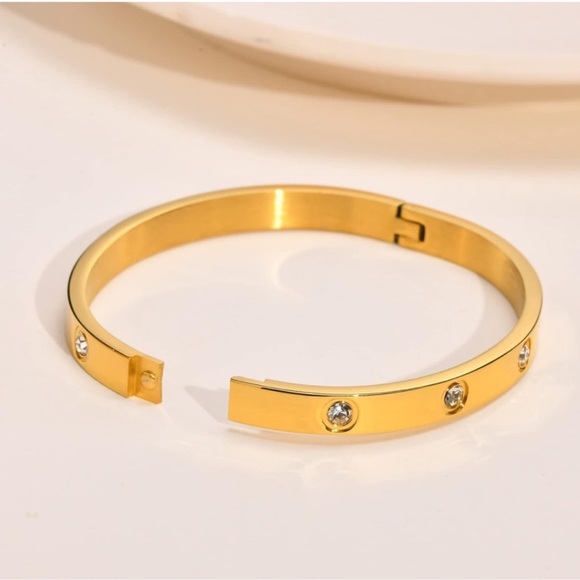 Crystal Bangle Set - Picture 3 of 3